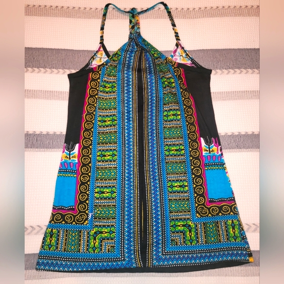 Colorful Cotton Tank Top - Picture 2 of 5